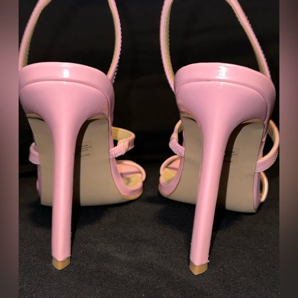Steve Madden Pink Gracey Heeled Sandal - Picture 5 of 10